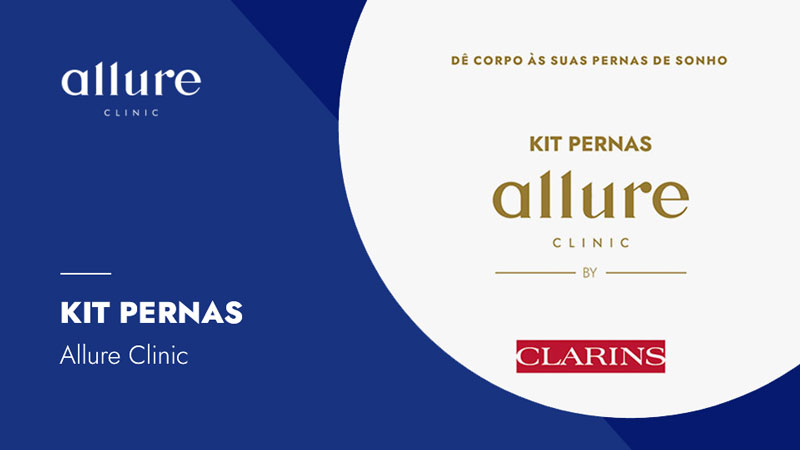 O que é o Kit Pernas Allure by Clarins?